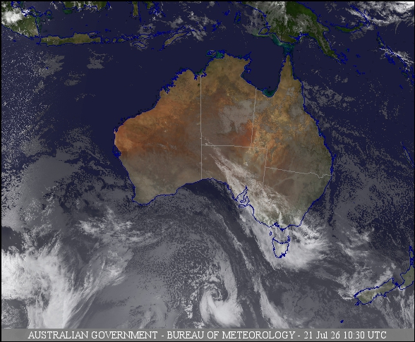 Latest Colour Satellite