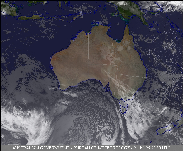 Latest Colour Satellite