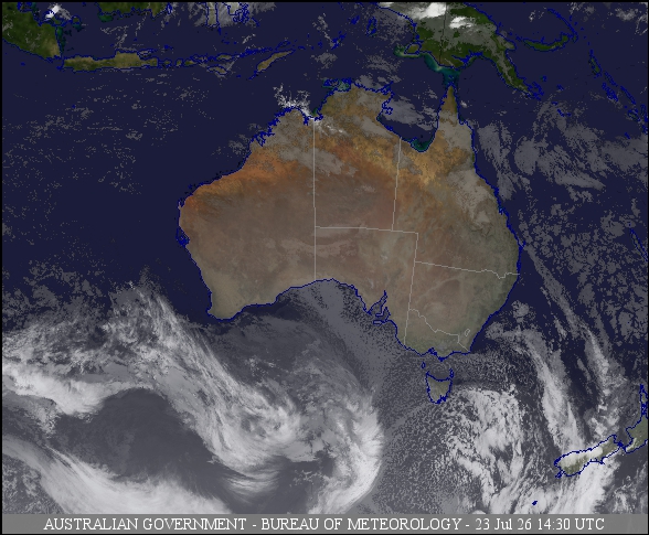 Latest Colour Satellite