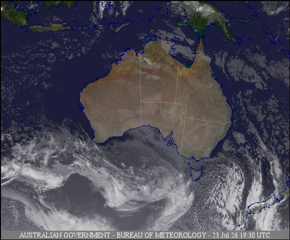Latest Colour Satellite
