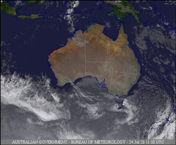 Latest Colour Satellite
