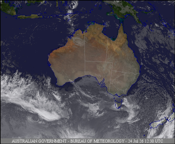 Latest Colour Satellite