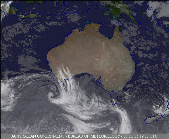 Latest Colour Satellite