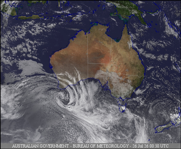 Latest Colour Satellite