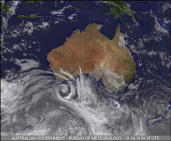 Latest Colour Satellite