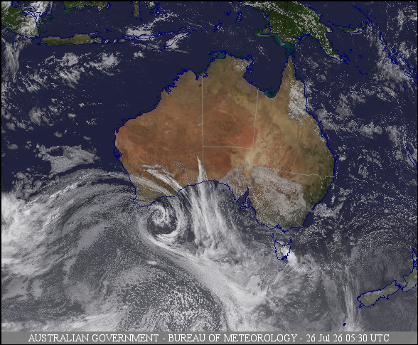 Latest Colour Satellite