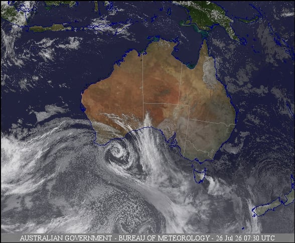 Latest Colour Satellite