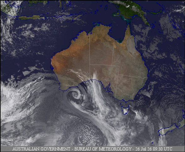 Latest Colour Satellite
