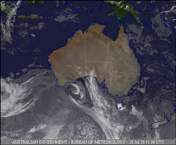 Latest Colour Satellite