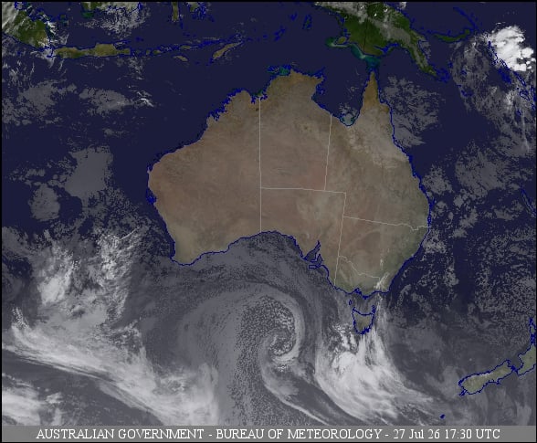 Latest Colour Satellite