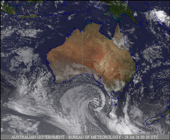 Latest Colour Satellite