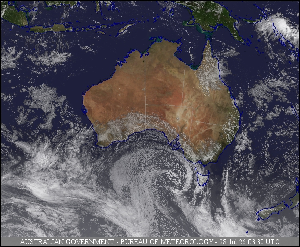 Latest Colour Satellite