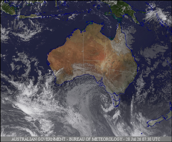 Latest Colour Satellite