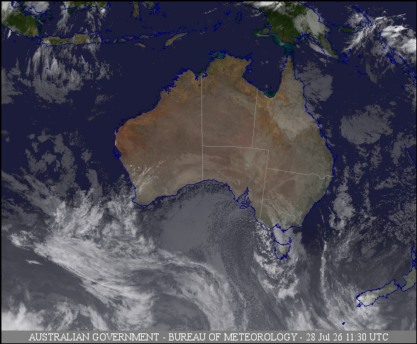 Latest Colour Satellite