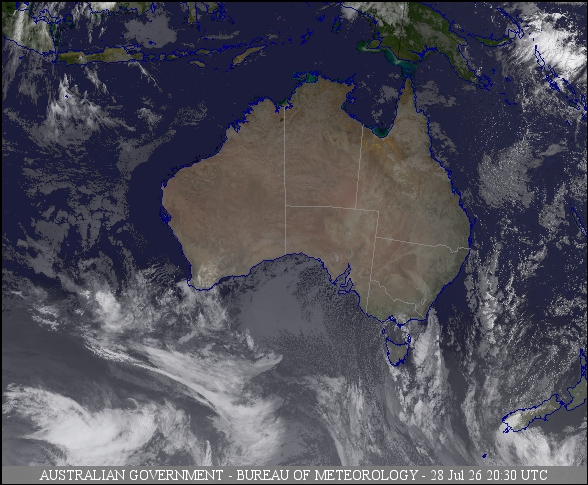Latest Colour Satellite