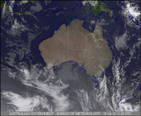 Latest Colour Satellite