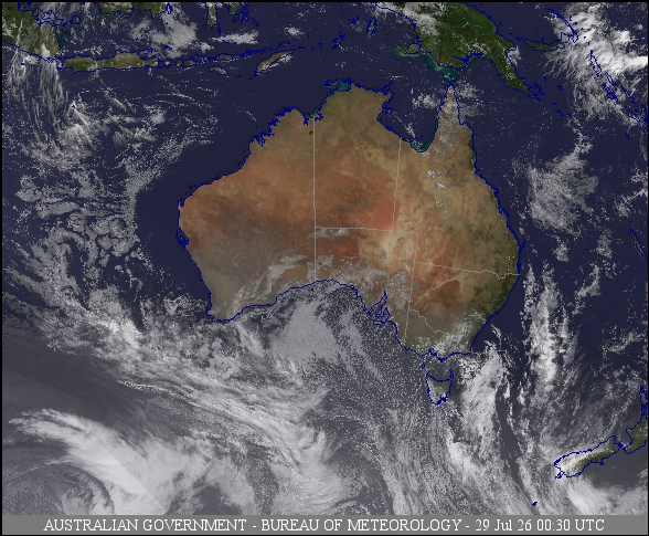 Latest Colour Satellite