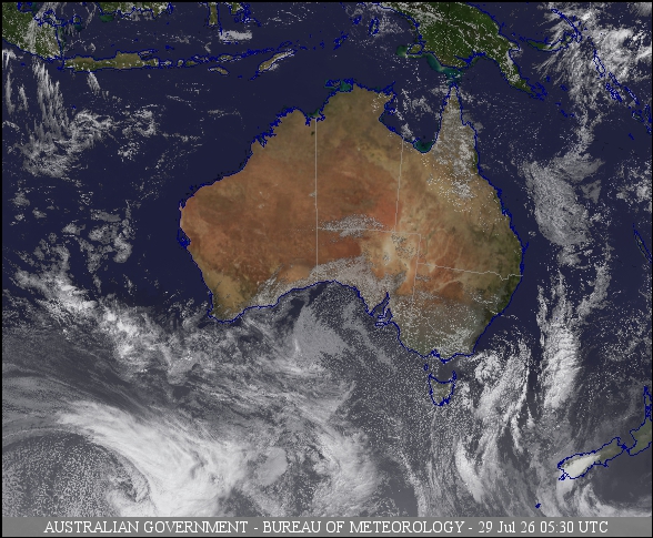 Latest Colour Satellite