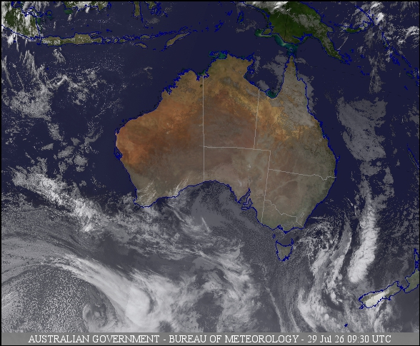Latest Colour Satellite