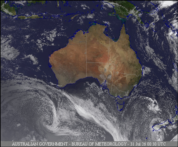 Latest Colour Satellite