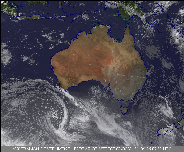 Latest Colour Satellite