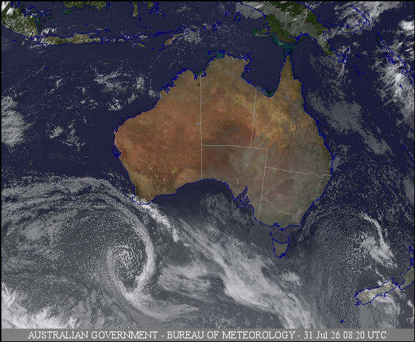 Latest Colour Satellite