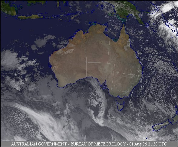 Latest Colour Satellite