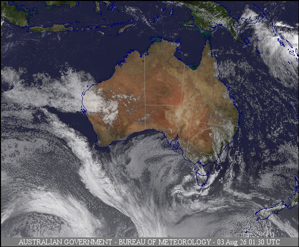 Latest Colour Satellite