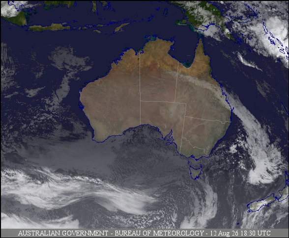 Latest Colour Satellite