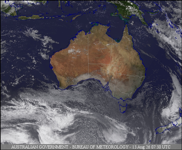 Latest Colour Satellite