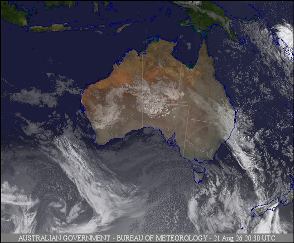 Latest Colour Satellite