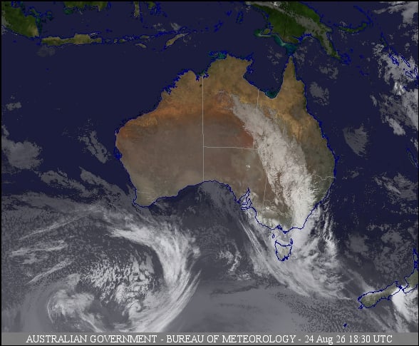 Latest Colour Satellite
