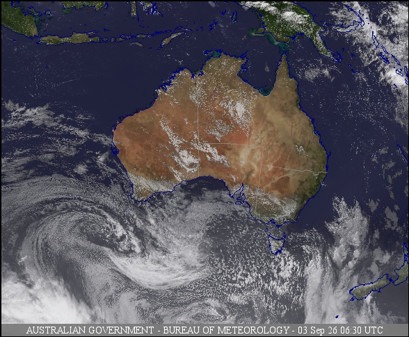 Latest Colour Satellite