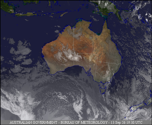 Latest Colour Satellite