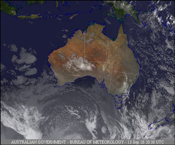 Latest Colour Satellite