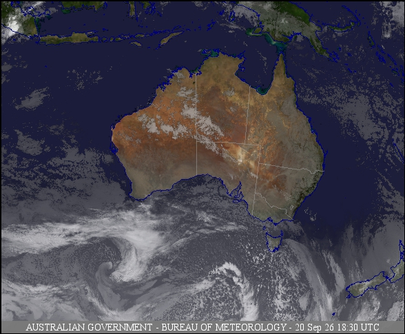 Latest Colour Satellite