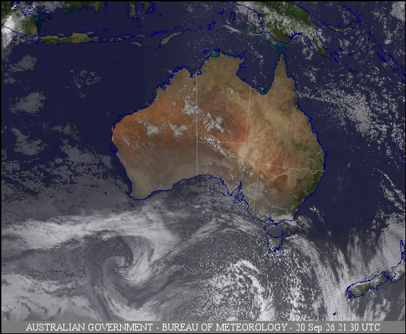 Latest Colour Satellite