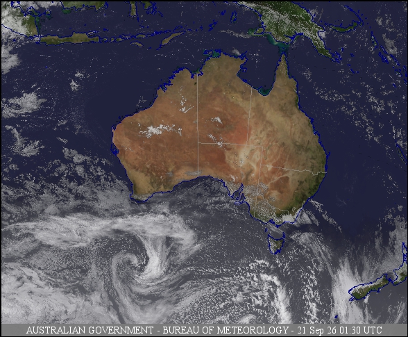 Latest Colour Satellite