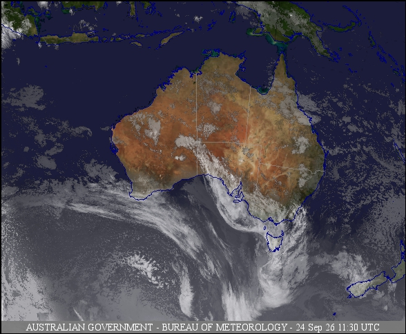 Latest Colour Satellite