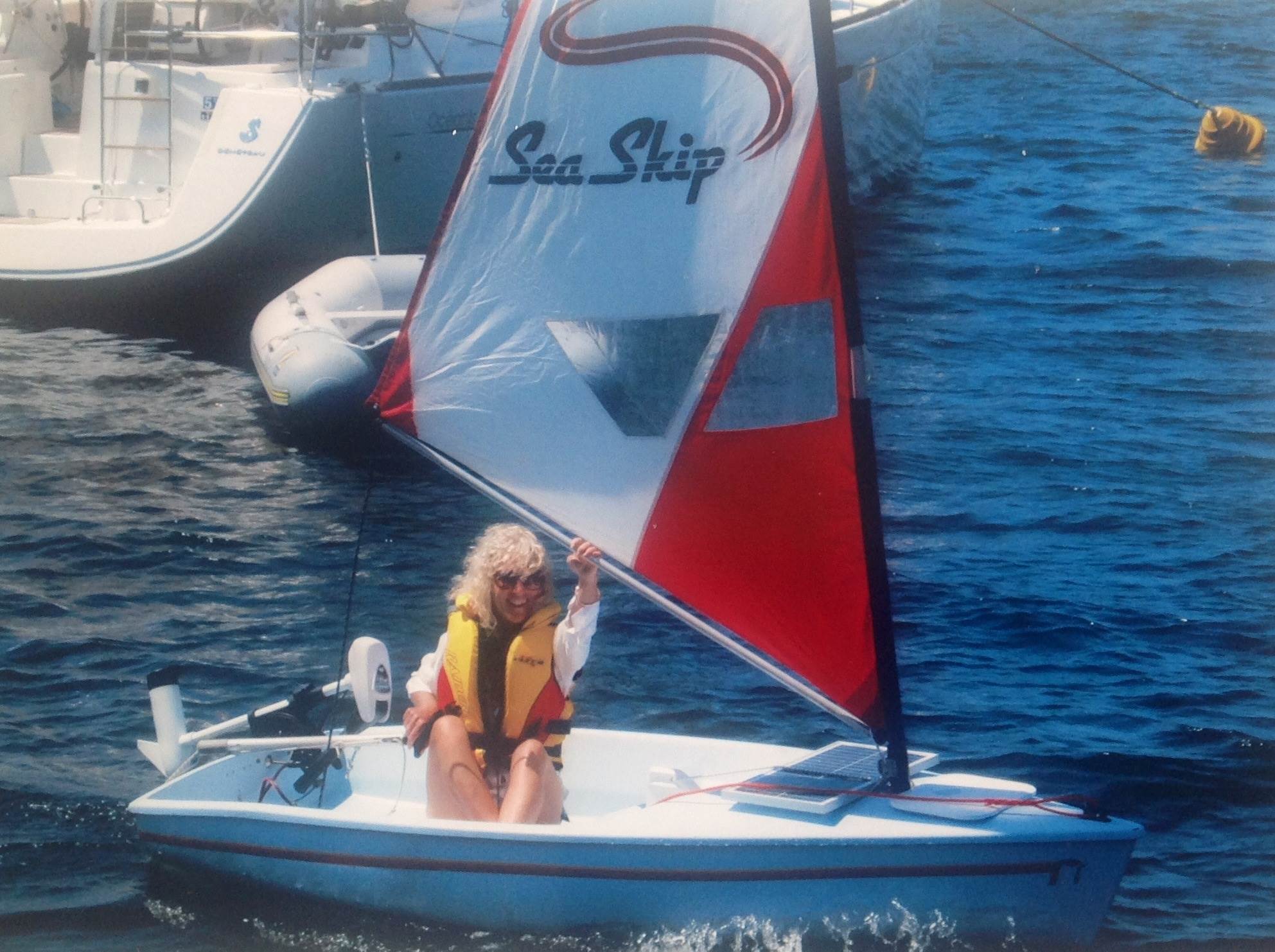 Sailing a canoe with a windsurfer sail General ...