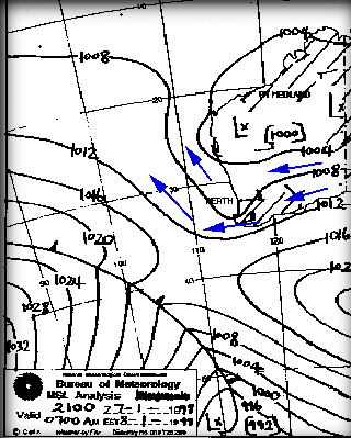 Synoptic Chart Western Australia